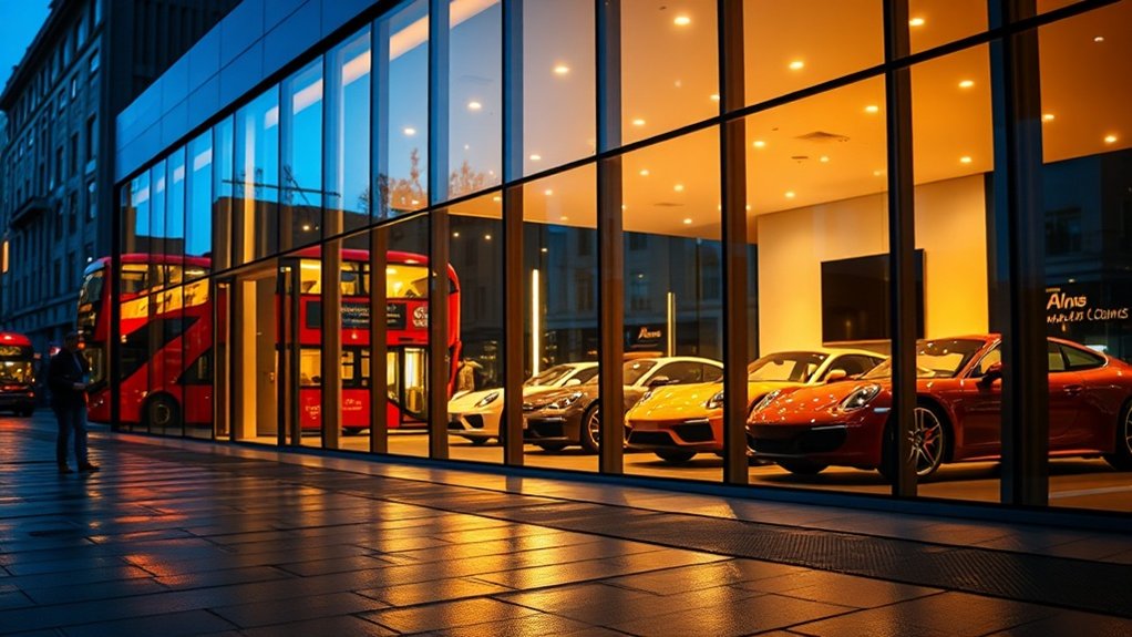 Car Showroom Glazing Northwood