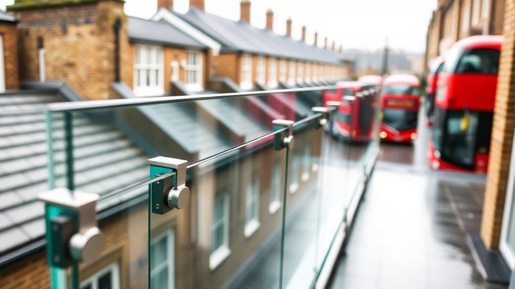 Glass Railing Installation Northwood