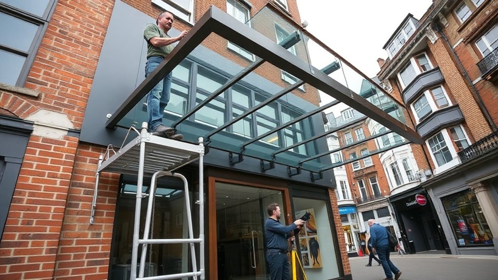 Shopfront Canopy Northwood