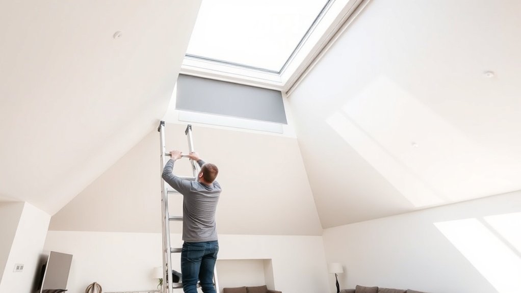 Skylight Blinds Installation Northwood